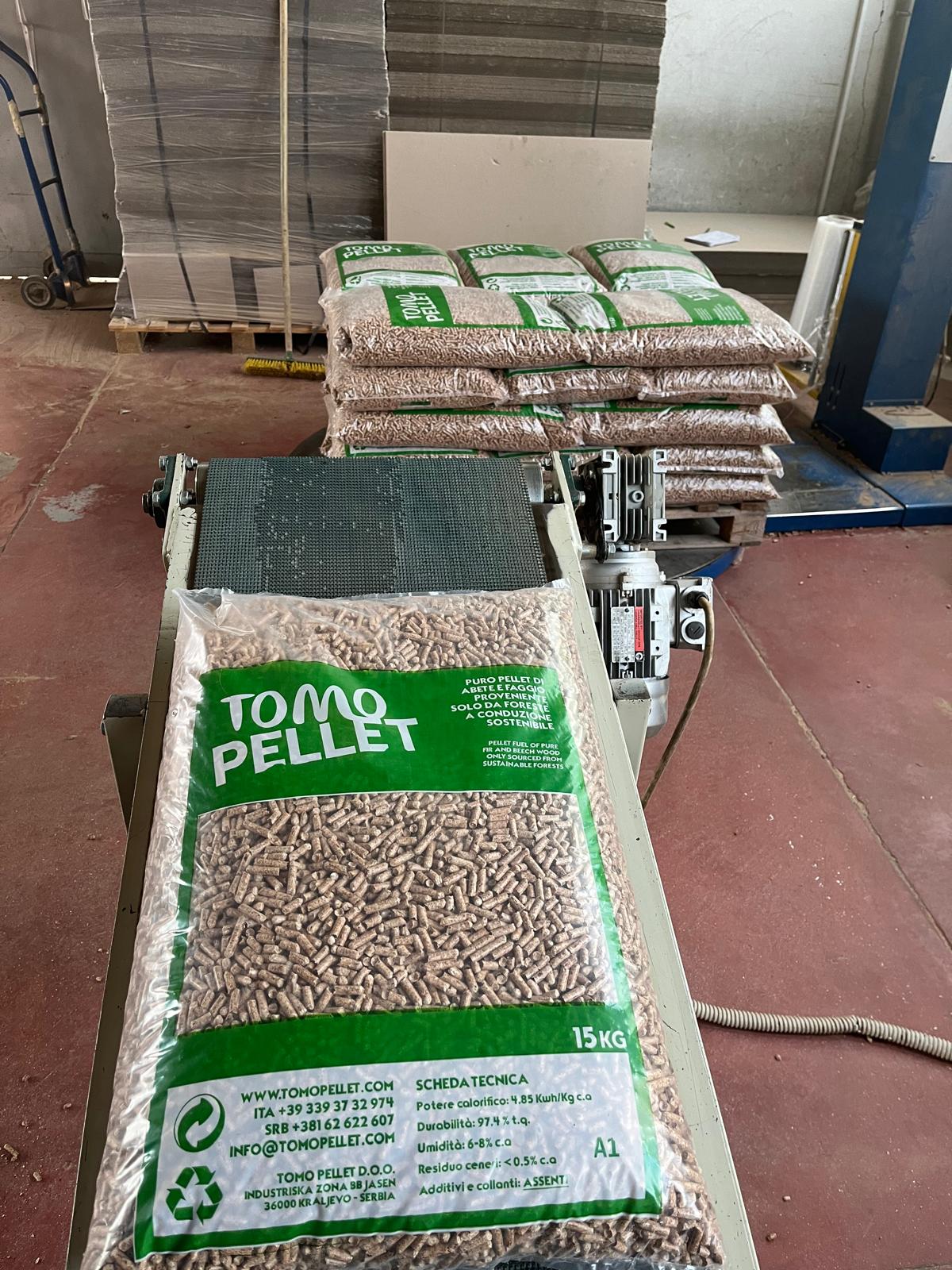 Pogon za proizvodnju peleta — Tomo Pelet